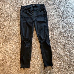 Paige Verdugo distressed skinny jeans 26